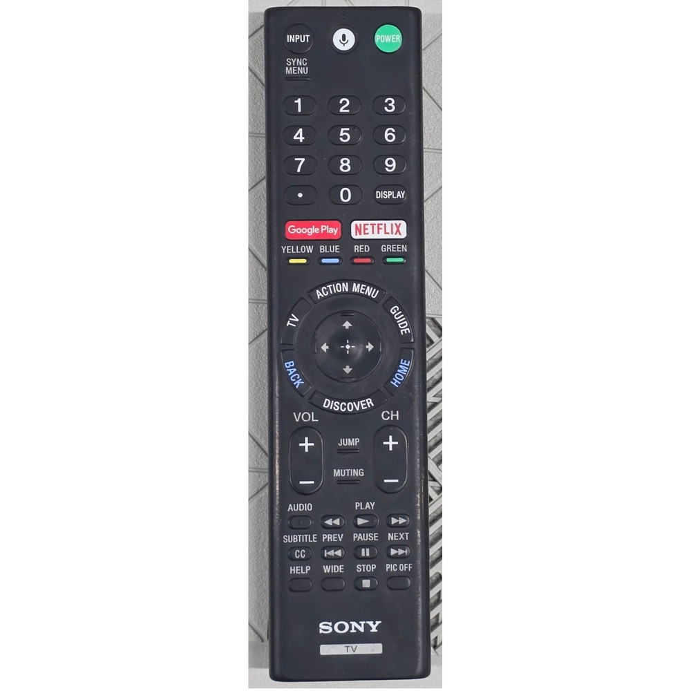 Sony RMF-TX200U Smart TV Voice Remote Control Bravia 4K Android TV Black